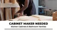 Cabinet Maker Needed / Kitchen Cabinets & Vanities