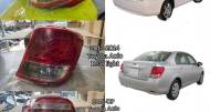 Toyota Axio/Fielder Headlights, Rear lights & Side Mirrors for sale