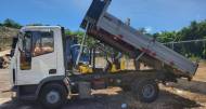 2007 White Iveco tipper truck for sale