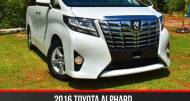 Toyota Alphard 2,5L 2016 for sale